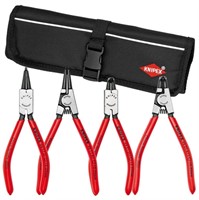 4 Pc Circlip Set in Pouch Straight & 90 Degree