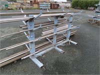 Welded Steel 4 Tier Stock Rack