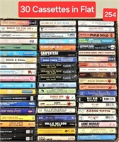 30 Cassettes in Flat