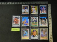 Lot of 10 Signed MLB Cards, Dave Burba,Kazuo Mat