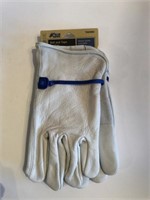 Ball & Tape leather gloves, size medium