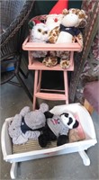 Doll Highchair & Cradle, Animals