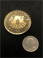 The Mysterius Package Company Golden Coin 1.75