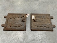 Set Cast Oven Doors