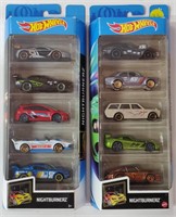 2 Hot Wheels Nightburnerz Sets