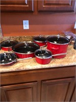 Six piece cookware with lids #51