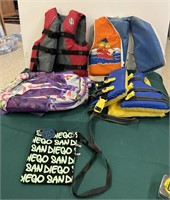 3 life vest and bag