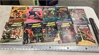 Vintage Robot fighter comics