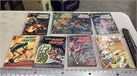 Vintage Robot fighter comics