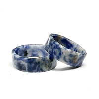 Sodalite Band Rings: Size 10 & Size 11