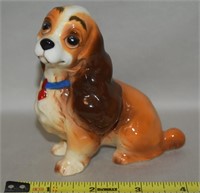 Vtg Walt Disney Prod Japan Ceramic Lady Dog
