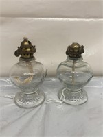Pair of early mini lanterns
