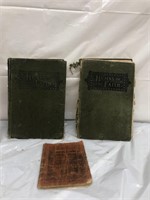 Group of early 1900s Hymns books of faith