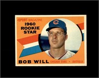 1960 Topps #147 Bob Will RS EX to EX-MT+