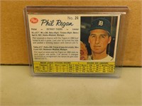 1962 Post Cereal Phil Regan #24 Baseball Card