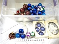 Multi-Colored Glass Ornaments