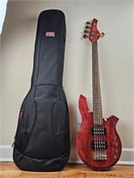 Bass Guitar- Maple, Maogany and Walnut