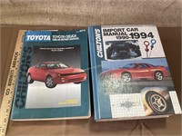 Toyota Celica 1986-93 repair manual wiring and