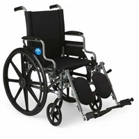 $241  Lightweight Wheelchair  16x18  Black