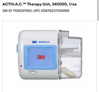 AC THERAPY UNIT (OPEN BOX, POWERS ON)