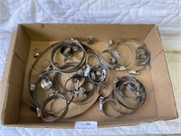 Large Lot of Hose Clamps