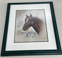 Horse Picture Frame