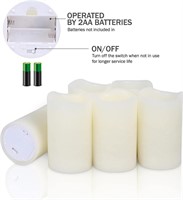 6PK Candles Battery Operated  LED