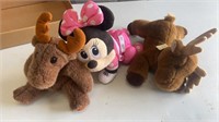 Plush lot Minnie Mouse