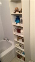 Shelf Full Of Decor, Misc In Bathroom