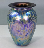 EICKHOLT, Robert Art Glass Vase