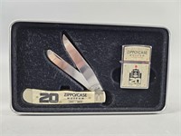 Zippo/Case Regular 20th Anniversary Gift Set