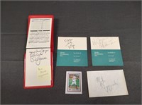 Lot of 5 Baseball Autographs