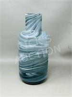 Ikea art glass vase - 11" tall