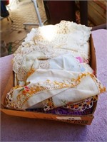 Vintage Embroidered & Crocheted Handiwork