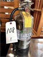 AMEREX S/S NSF FIRE EXTINGUISHER (EXPIRED)