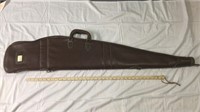 Leather Padded Soft gun case 50"