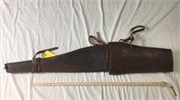 HERTERS leather Gun scabbard