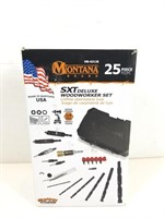NEW Montana Brand: SXT Deluxe Woodworker Set (25pc
