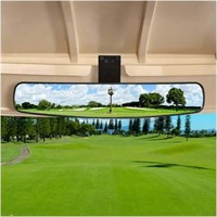16.5  10L0L Extra Wide Golf Cart Rear View Mirrors