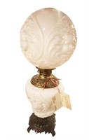 VICTORIAN BLOWN GLASS STYLE G.T.T.W. LAMP