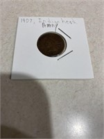 1907 Indian Head Penny