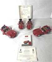 Vintage Ferrari toy cars