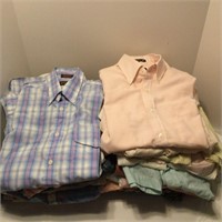 Group of Men's Shirts Made in USA & Single Needle