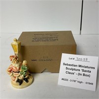 Sebastian Miniatures 'Santa Claus' Figurine w/Box