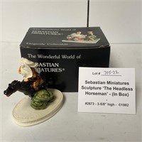 Sebastian Miniatures 'Headless Horseman'  w/Box