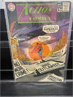 Vintage Silver Age Action Superman Comic Book #368