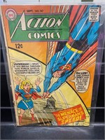 Vtg Silver Superman & Girl Comic #367-Redlines