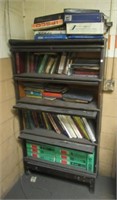 (4) Section lawyer's cabinet with contents of