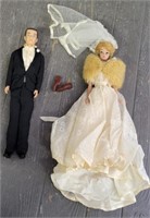 1970 Bride & Groom Barbie