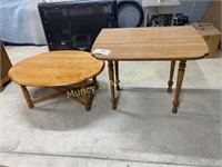 Tell City Vintage Coffee Table and Drop Leaf